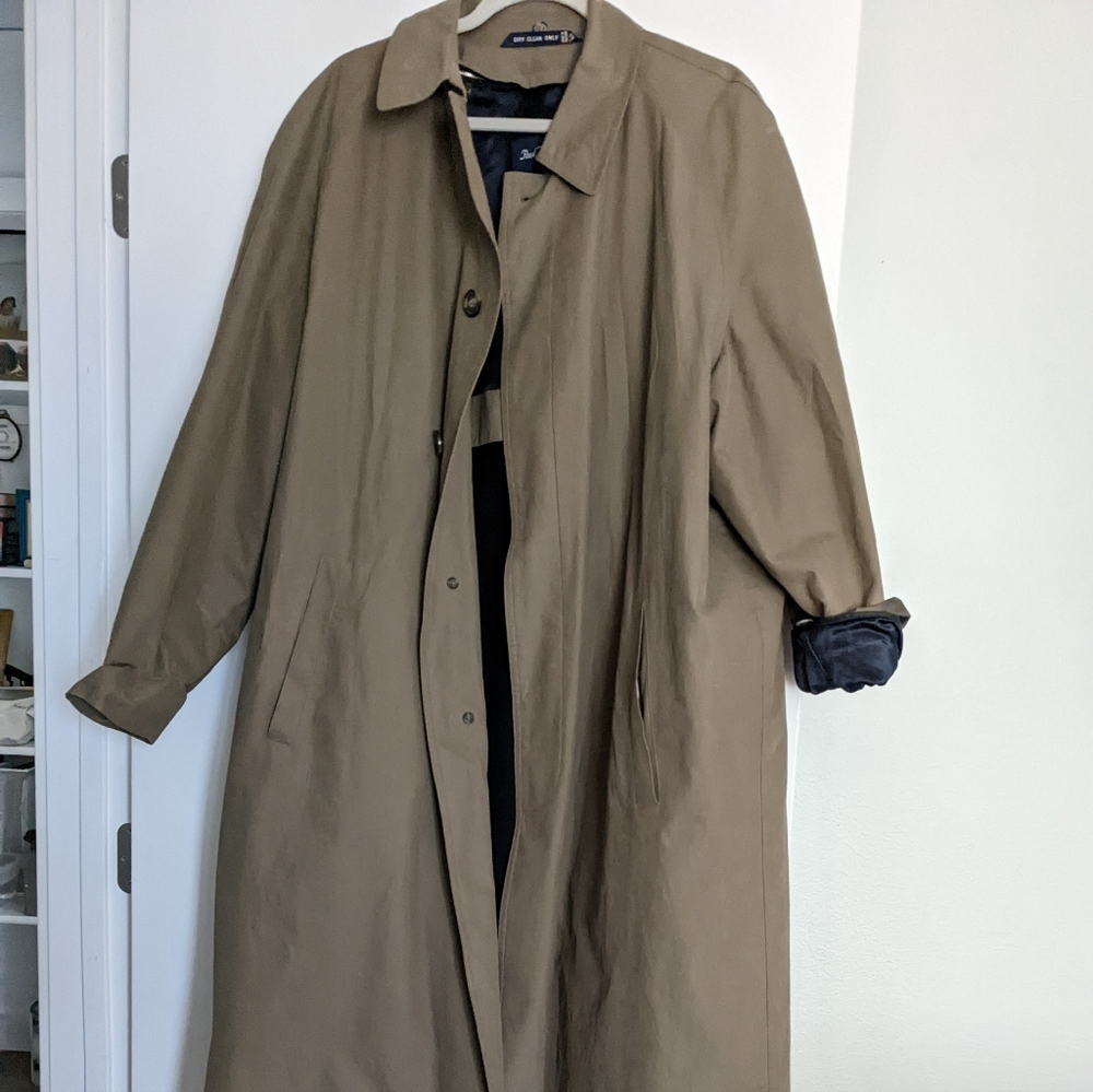 Men's Paul Fredrick Trench Coat